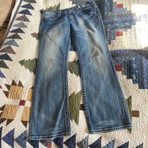 Miss Me boot cut jeans size 32 je5330b4l